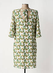 Robe courte vert SIGNE NATURE pour femme seconde vue