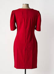 Robe mi-longue rouge KICHIC pour femme seconde vue