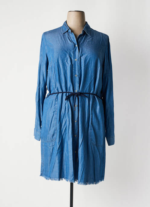 Robe mi-longue bleu YEST pour femme