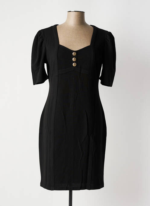 Robe mi-longue noir KICHIC pour femme