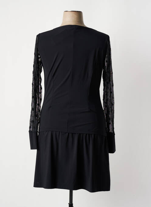 Robe mi-longue noir MJ & CO pour femme