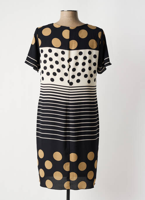 Robe mi-longue noir TELMAIL pour femme