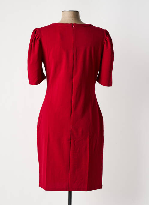 Robe mi-longue rouge KICHIC pour femme