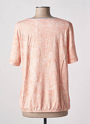 Top tissage jersey manches courtes orange BRANDTEX femme