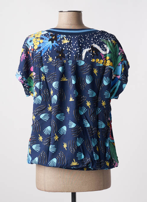 Blouse bleu KALISSON pour femme