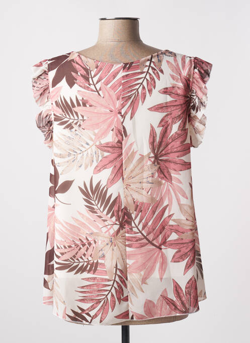Blouse rose VICTORIA femme