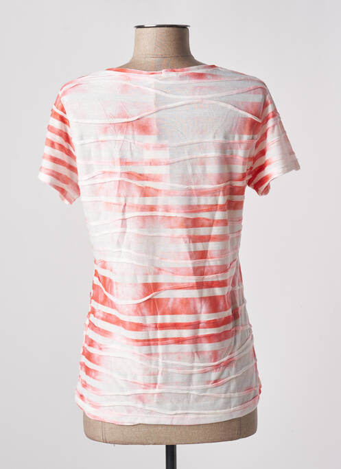 Top orange SIGNE NATURE pour femme