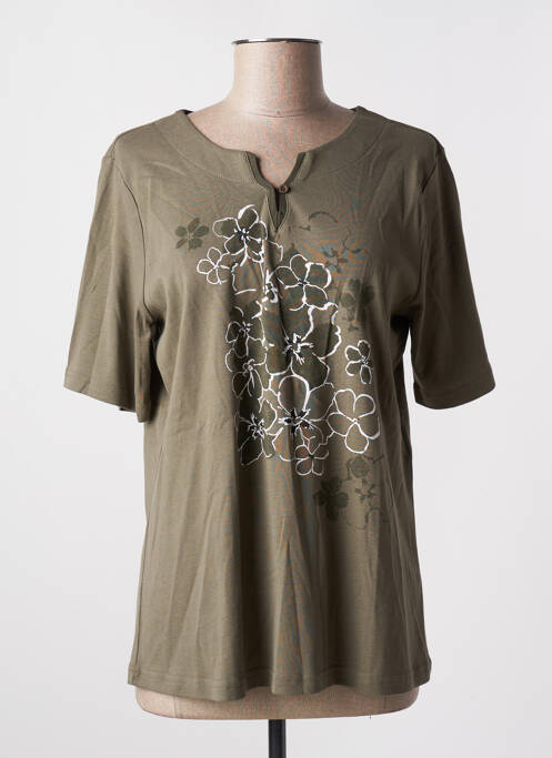 T-shirt vert SIGNATURE pour femme