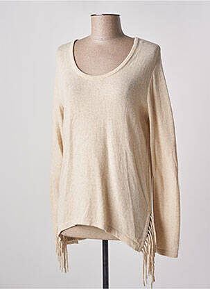 Pull beige SIGNE NATURE pour femme