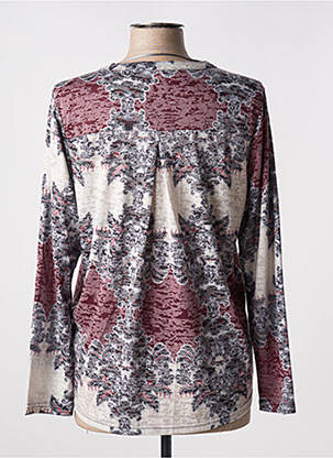 Top tissage jersey manches longues gris BRANDTEX femme