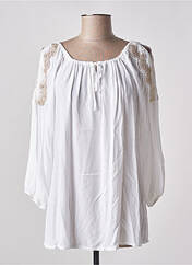 Blouse blanc SIGNE NATURE pour femme seconde vue