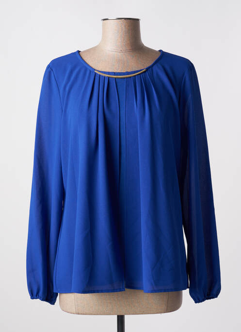 Blouse bleu TINTA STYLE pour femme