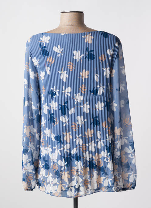 Blouse bleu VICTORIA pour femme