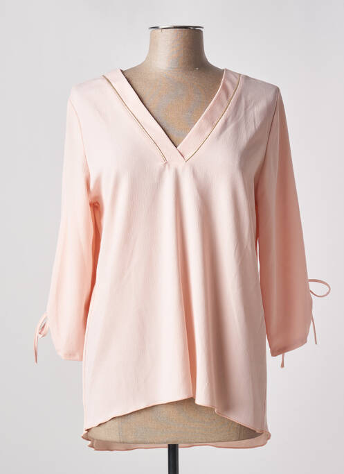 Blouse rose LORELL pour femme