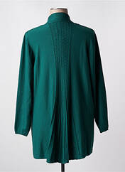 Gilet manches longues vert SIGNATURE pour femme seconde vue