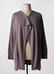 Veste casual gris SIGNATURE pour femme seconde vue