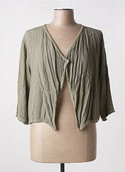 Veste casual vert SIGNE NATURE pour femme seconde vue