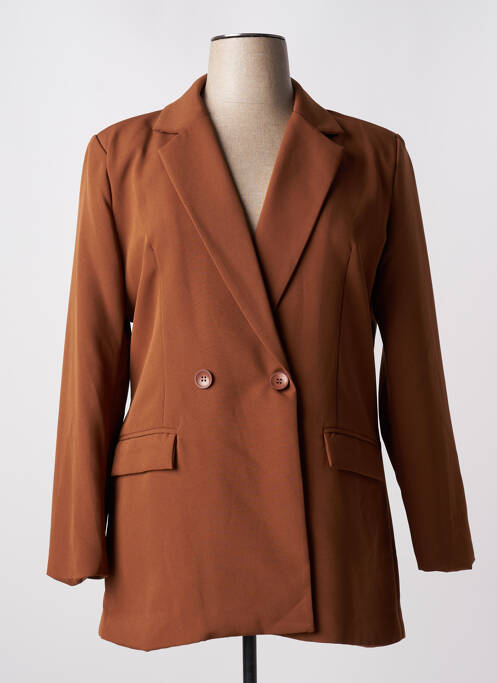 Blazer poches marron MELITEA femme