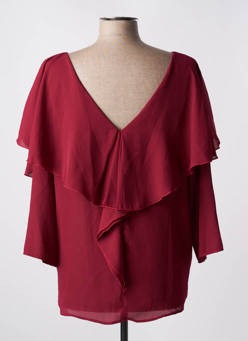 Blouse rouge SPG JENUAN pour femme