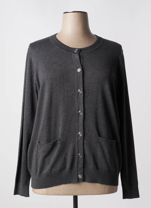 Gilet manches longues gris BRANDTEX pour femme