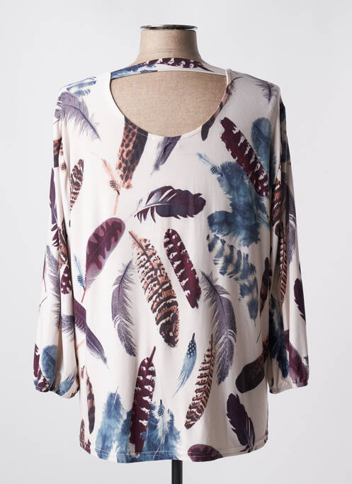 Top beige LORELL pour femme