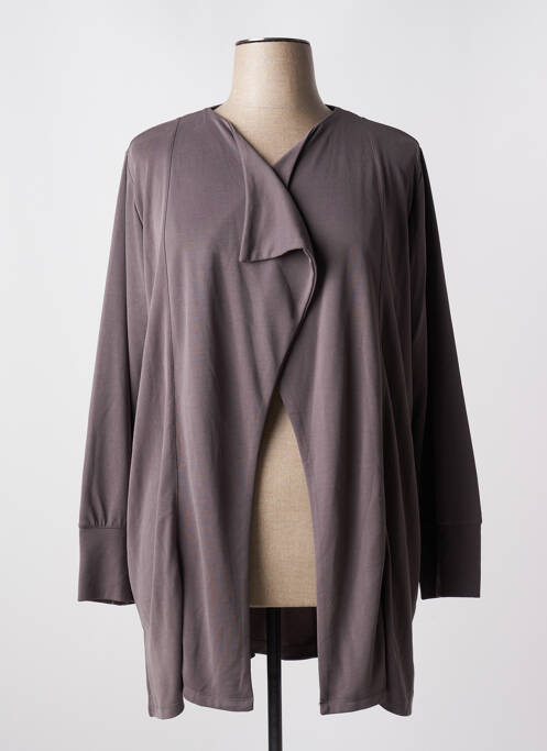 Veste casual gris SIGNATURE pour femme
