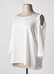 Blouse blanc LORELL pour femme seconde vue