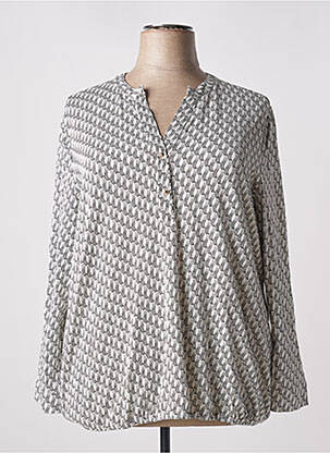 Blouse gris SIGNATURE pour femme