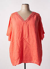 Blouse orange PIMENT ROUGE pour femme seconde vue