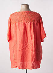 Blouse orange PIMENT ROUGE pour femme seconde vue