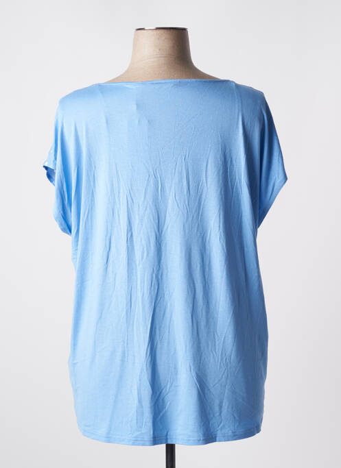 T-shirt coupe droite manches courtes bleu TOM TAILOR femme