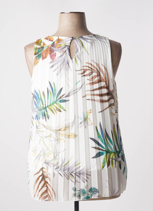 Top blanc VICTORIA pour femme