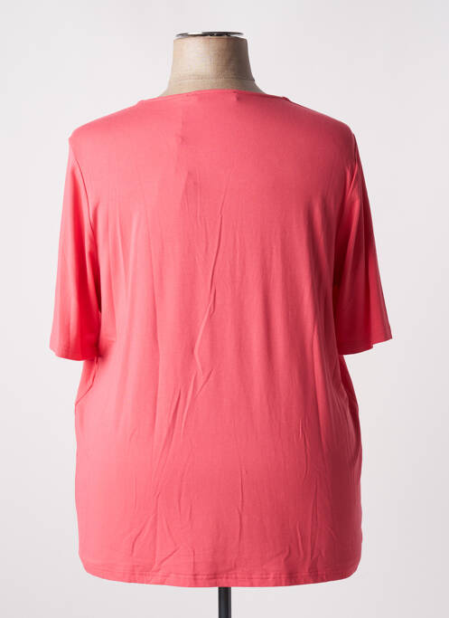 T-shirt rose SIGNATURE pour femme