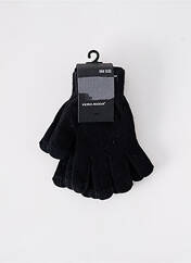 Gants noir VERO MODA pour femme seconde vue