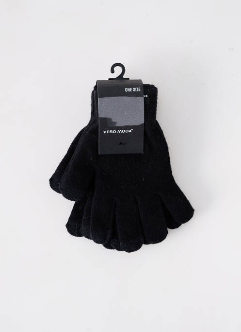 Gants noir VERO MODA pour femme