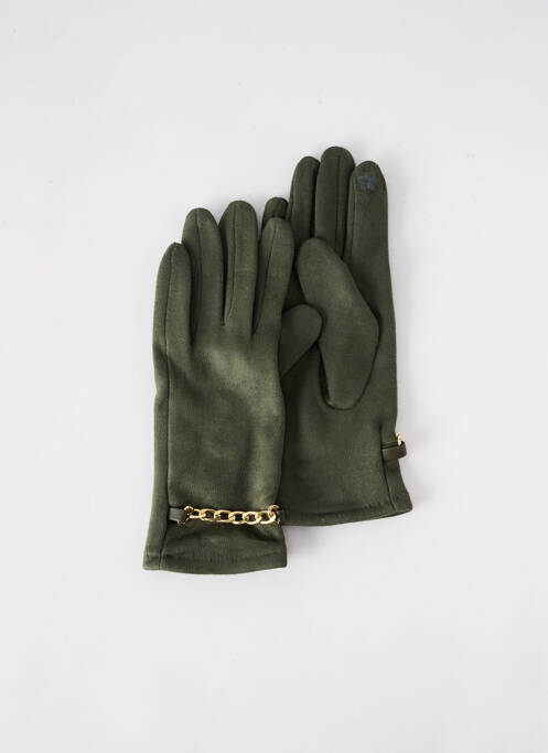 Gants vert MM SWEET pour femme