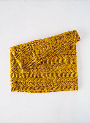 Col / tour de cou stretch jaune VERO MODA femme