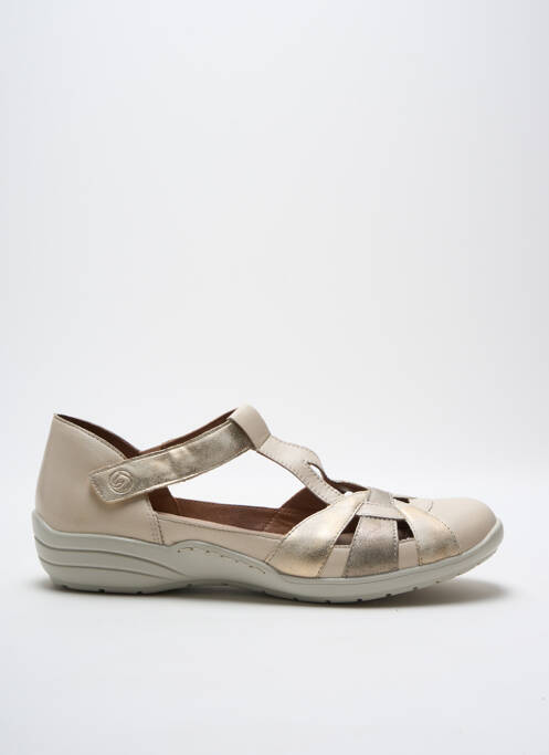 Sandales/Nu pieds beige REMONTE pour femme