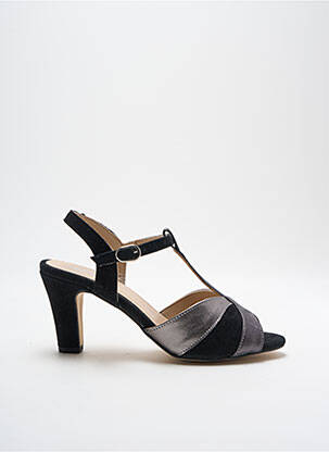 Sandales/Nu pieds noir REQINS pour femme