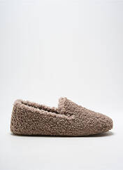 Chaussons/Pantoufles beige LA MAISON DE L'ESPADRILLE pour femme seconde vue