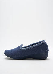 Chaussons/Pantoufles bleu LA MAISON DE L'ESPADRILLE pour femme seconde vue