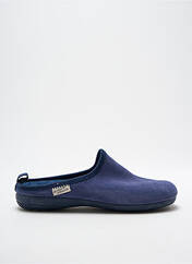 Chaussons/Pantoufles bleu LA MAISON DE L'ESPADRILLE pour femme seconde vue