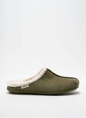 Chaussons/Pantoufles vert LA MAISON DE L'ESPADRILLE pour femme seconde vue