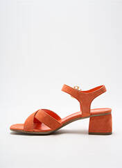 Sandales/Nu pieds orange REQINS pour femme seconde vue