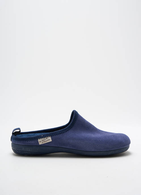 Chaussons/Pantoufles bleu LA MAISON DE L'ESPADRILLE pour femme