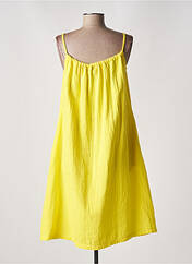 Robe mi-longue jaune ZILCH pour femme seconde vue