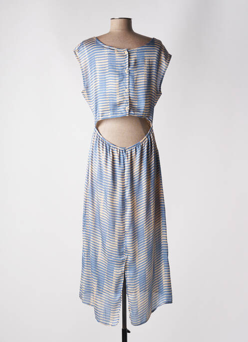 Robe longue bleu MUS & BOMBON pour femme