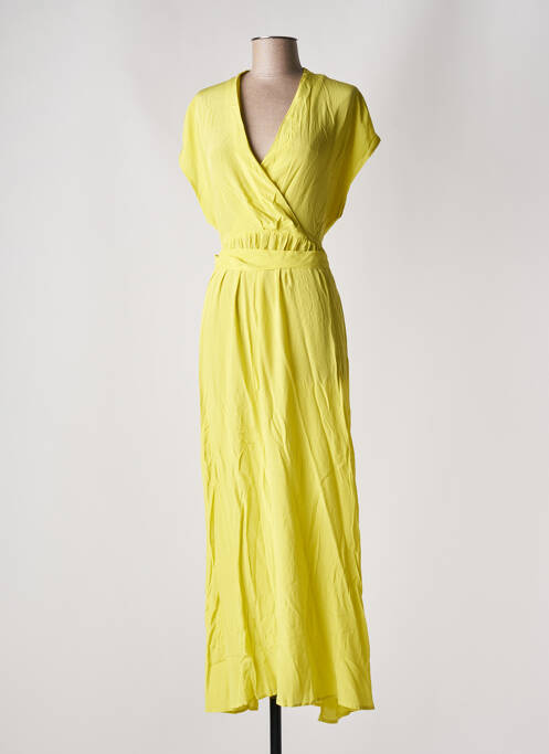 Robe longue jaune ARTLOVE pour femme