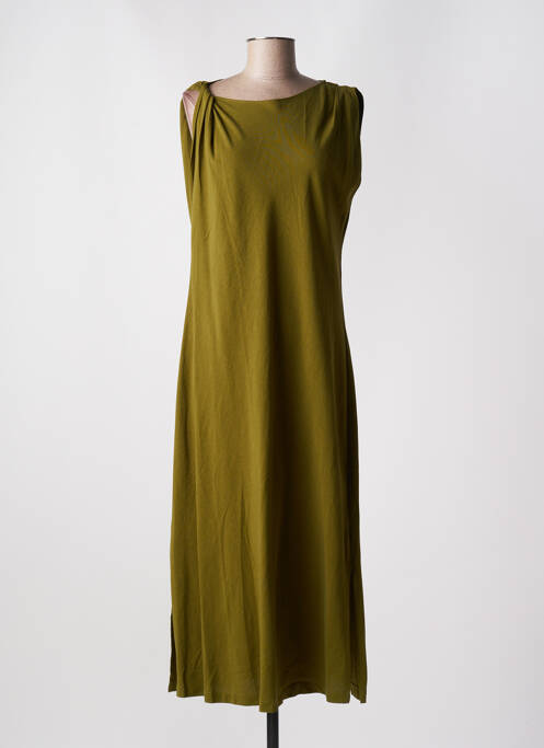 Robe longue vert MINIMUM pour femme