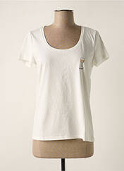 T-shirt blanc PIECES pour femme seconde vue